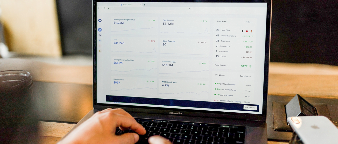 analytics on computer