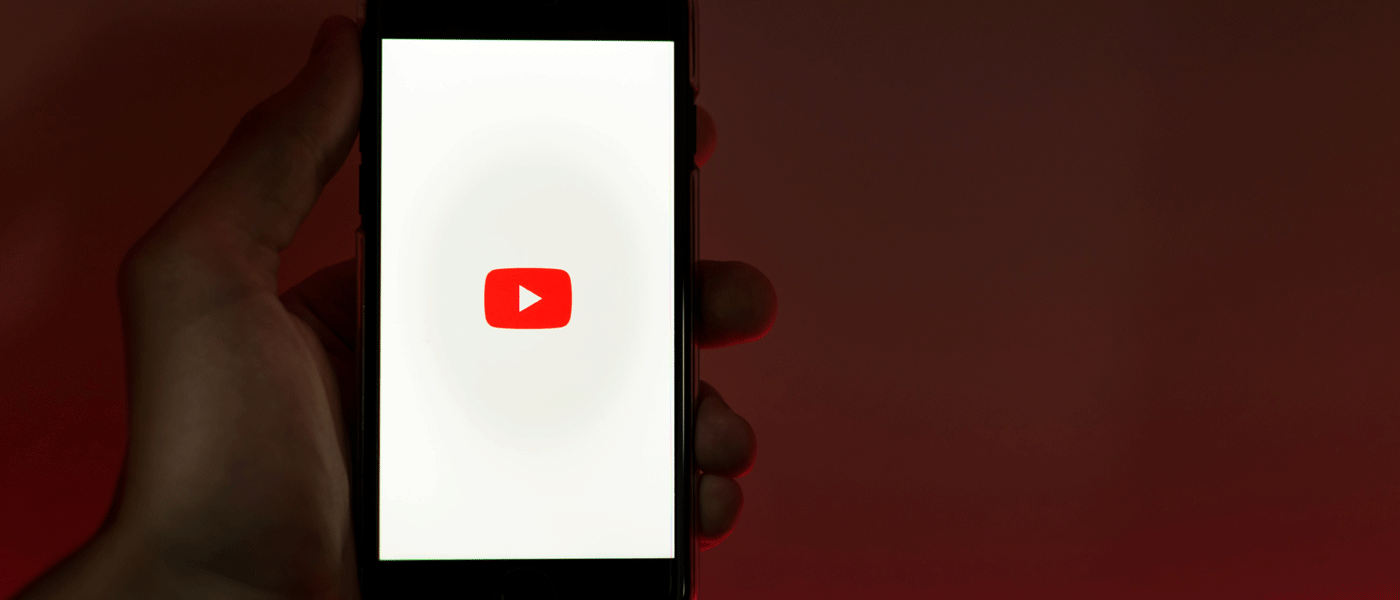 YouTube on smartphone
