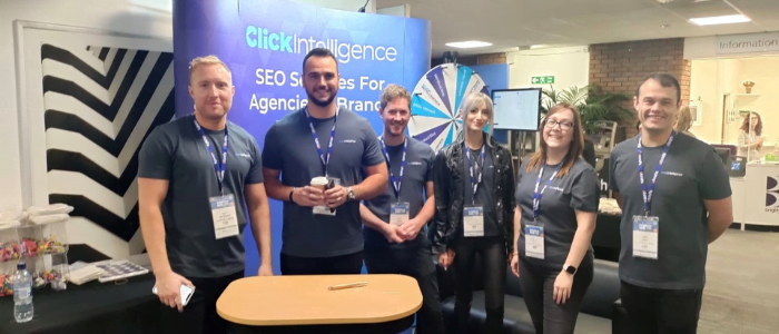 Click Intelligence Team at Brighton SEO 2022