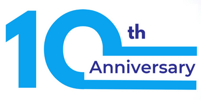 Click Intelligence 10th Anniversary Badge