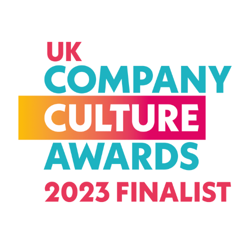 UK Company Culture Awards 2023 finalist badge