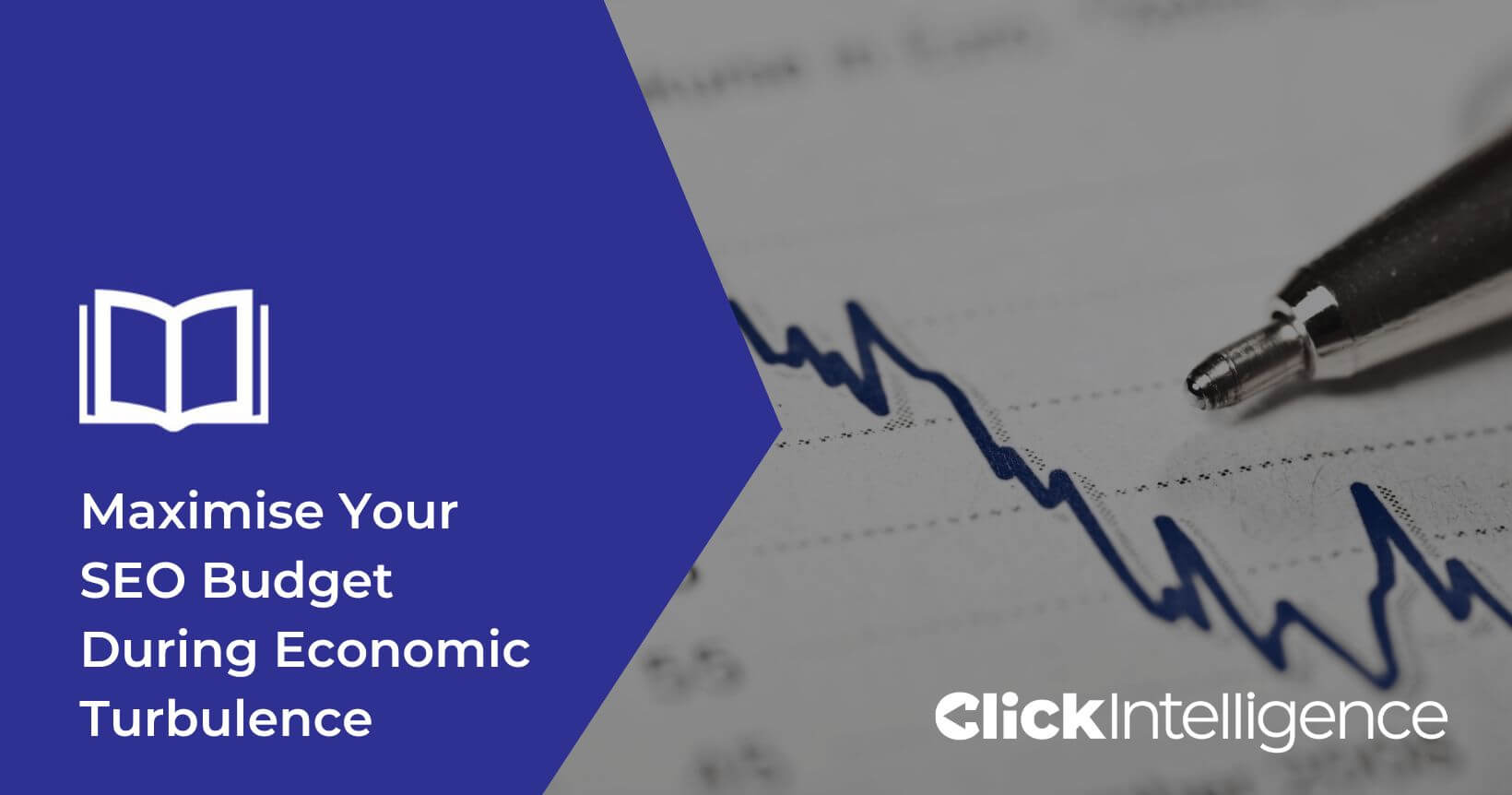 Ebook cover: Maximise Your SEO Budget During 2023's Economic Turbulence